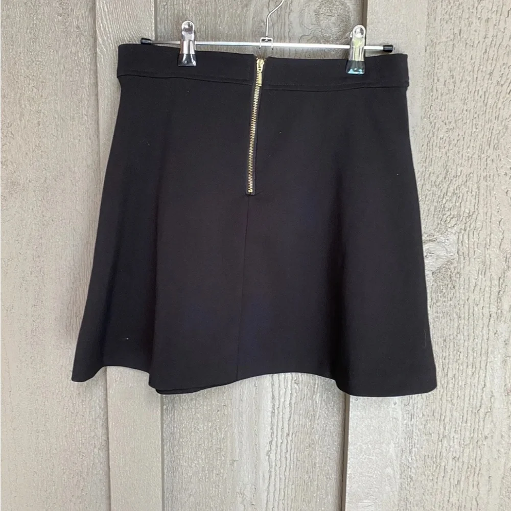 XOXO | Black Fit & Flare Skirt - Picture 3 of 5